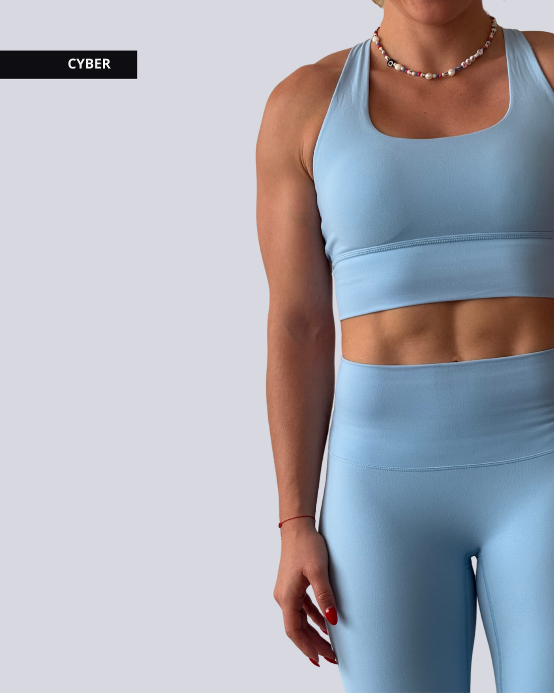 Leggings Caliu - Celeste