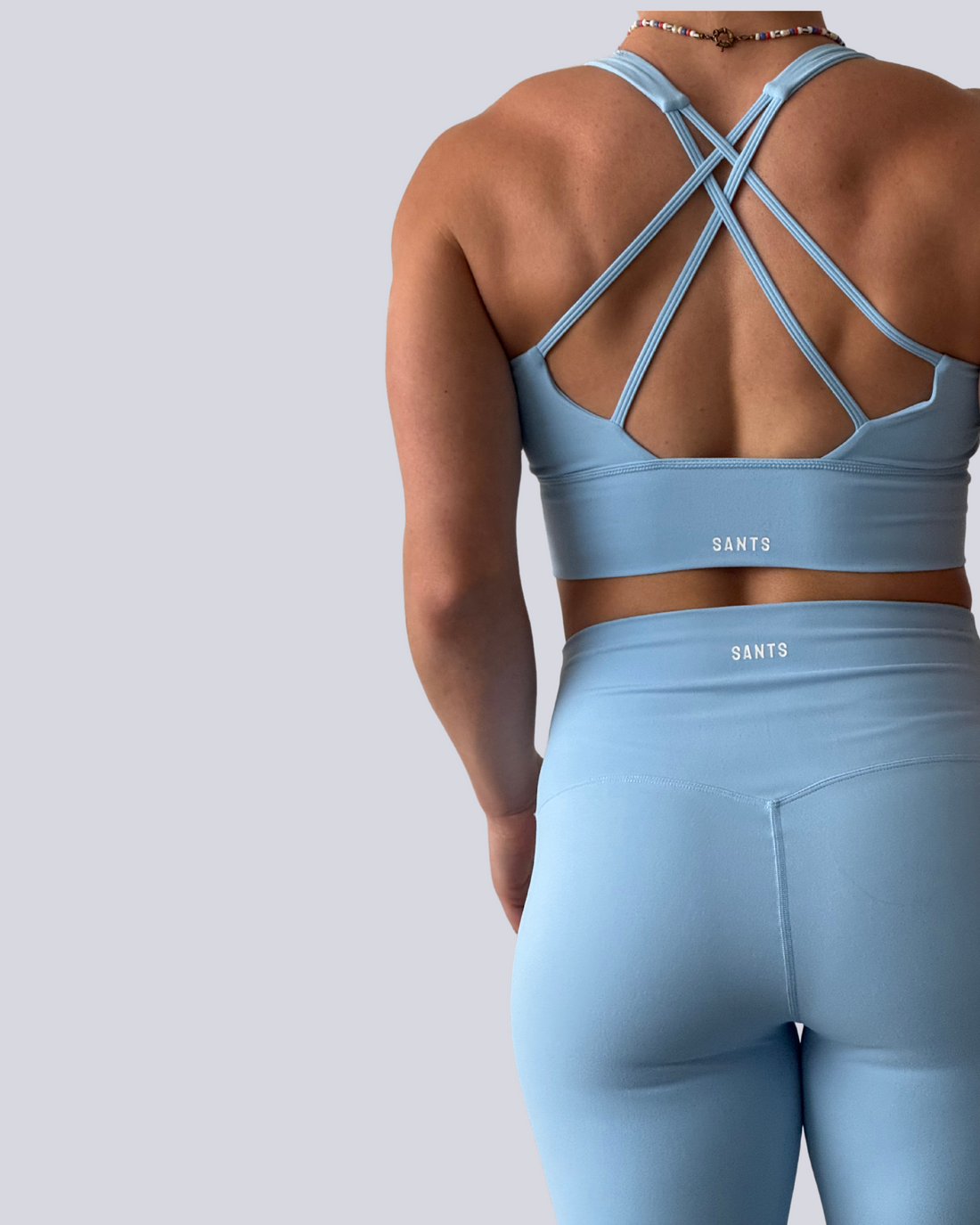 Leggings Caliu - Celeste